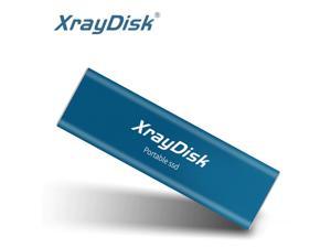 XrayDisk Portable SSD 256GB External SSD  512GB Portable SSD External hard drive hdd for laptop desktop with Type C USB3.1 Gen 2