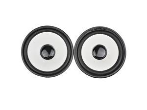 2PCS 4 Inch Audio Sound Speaker 2 Ohm 5W Woofer Altavoz Bass Round LoudSpeaker DIY Bluetoothcompatible Music Speaker