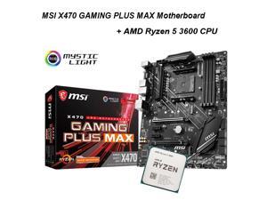 3600 R5 3600 CPU + MSI X470 GAMING PLUS MAX Motherboard Socket AM4 X470 64GB DDR4 64GB X470 AM4 3600 R5 3600 CPU + MSI X470 GAMING PLUS MAX Motherboard Socket AM4 X470 64GB DDR4 64GB X470 AM4