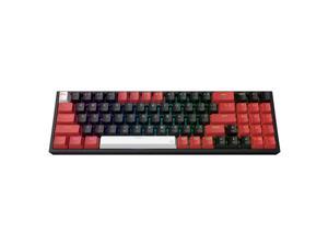 Redragon K628 PRO 75% 3-Mode Wireless RGB Gaming Keyboard, 78 Keys Hot-Swappable Compact Mechanical Keyboard, Red Switch