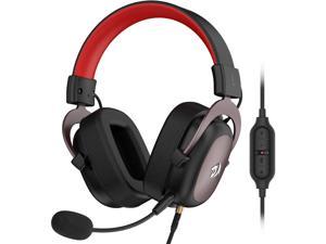 Redragon H510 Zeus Wired Gaming Headset - 7.1 Surround Sound - Memory Foam Ear Pads - 53MM Drivers - Detachable Microphone - Multi-Platforms Headphone - Works with PC, PS4/3 & Xbox One/Series X, NS