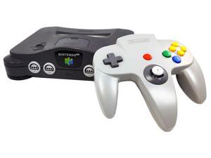 Nintendo 64 N64 Video Game Console with Matching Controller and Cables Nintendo 64 N64 Video Game Console with Matching Controller and Cables
