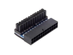 ATX 24Pin Female To Male 90 Degree Mainboard Replacement Home Computer Power Connector EVA Motherboard Cable Modular Accessories ATX 24Pin Female To Male 90 Degree Mainboard Replacement Home Computer Power Connector EVA Motherboard Cable Modular Accessories