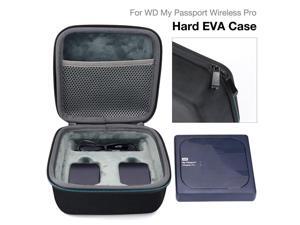 EVA Wireless Hard Drive Storage Bag Portable Pouch Case For WD Wireless Pro EVA Wireless Hard Drive Storage Bag Portable Pouch Case For WD Wireless Pro