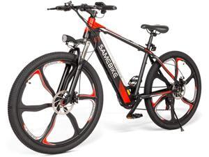 SAMEBIKE 26 inch 350W Smart Electric Mountain Bike with 36V 8AH Lithium Battery Electric Bicycle E-Bike for Adults