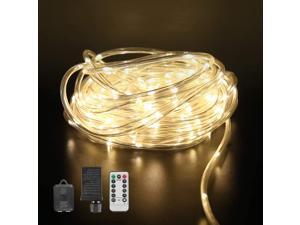 Fairy light string 8Modes LED Rope Lights 50ft 200 LED Waterproof Warm White Fairy light string 8Modes LED Rope Lights 50ft 200 LED Waterproof Warm White