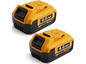 2 Pack 4000mAh Battery for DeWalt DCB184 DCD776 DCS331N DCD740 DCD776 XR DCB180 