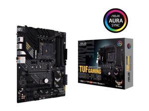 ASUS TUF GAMING B550-PLUS AMD AM4 (3rd Gen Ryzen) ATX Gaming Motherboard (PCIe 4.0, 2.5Gb LAN, HDMI 2.1, BIOS FlashBack, USB 3.2 Gen 2, Addressable Gen 2 RGB Header and AURA Sync)