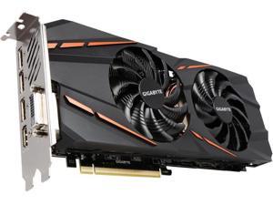 GIGABYTE GeForce GTX 1060 3GB GDDR5 PCI Express 3.0 x16 ATX Video Cards GV-N1060WF2OC-3GD Video Card GIGABYTE GeForce GTX 1060 3GB GDDR5 PCI Express 3.0 x16 ATX Video Cards GV-N1060WF2OC-3GD Video Card