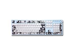 Naruto pbt fivesided heat sublimation keycap Naruto Sasuke anime secondary mechanical keyboard 108