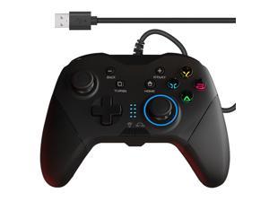 Wired Gamepad Controller for PC Computer Gaming Controllers with Dual Vibration, Gamepad Joystick Programmable Remap M1-M4, Game Console for Windows 7/8/10/ Laptop, TV Box, PS3, Android, Switch