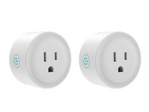 Giant Base Smart Plug, Smart WiFi Outlet Works with Alexa and Google Home, 2.4G WiFi Only, No Hub Required, Remote Control Your Home Appliances from Anywhere, ETL and FCC Listed 2 Pack Giant Base Smart Plug, Smart WiFi Outlet Works with Alexa and Google Home, 2.4G WiFi Only, No Hub Required, Remote Control Your Home Appliances from Anywhere, ETL and FCC Listed 2 Pack