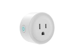 Giant Base Smart Plug, Smart WiFi Outlet Works with Alexa and Google Home, 2.4G WiFi Only, No Hub Required, Remote Control Your Home Appliances from Anywhere, ETL and FCC Listed