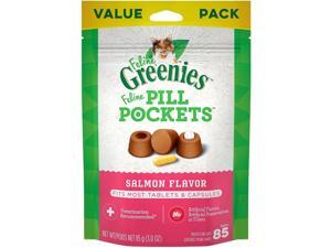 Greenies Pill Pockets Salmon Flavor Cat Treats Greenies Pill Pockets Salmon Flavor Cat Treats