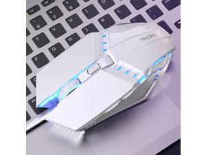 YINDIAO  Keys Gaming Office USB Mute Mechanical Wired Mouse