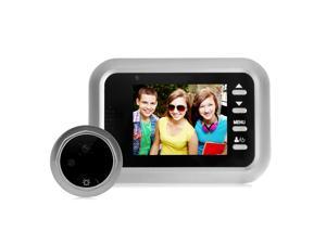 Video Doorbell Camera, W8-S 2.4 inch Screen 2.0MP Security Camera No Disturb Peephole Viewer, Support TF Card