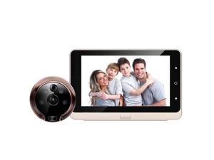Video Doorbell Camera, N08 2.0 Million Pixels 5.0 inch OLED Screen Smart Cat Eye Video Doorbell