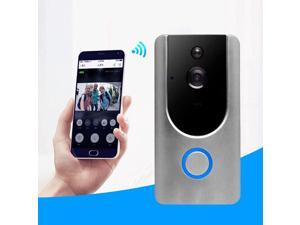 VESAFE Home VS-M3 HD 720P Security Camera Smart WiFi Video Doorbell Intercom, Support TF Card & Night Vision & PIR Detection APP for IOS and Android