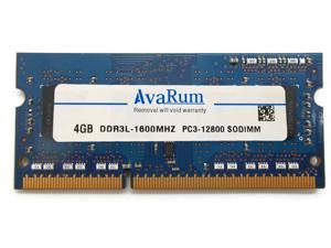HMT451S6BFR8A-PB Hynix Replacement 4GB DDR3L-1600 PC3L-12800 SODIMM for Laptops by Avarum Ram Non-ECC Unbuffered Single Rank X8 Memory