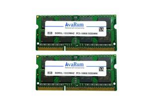 16GB (2X8GB)  DDR3L-1333Mhz (PC3L 10600) SODIMM 1.35V 2Rx8 Memory for Laptops by Avarum Ram