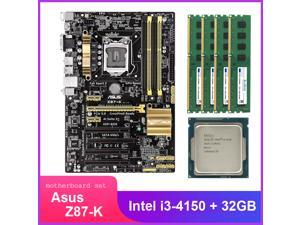 Refurbished: Asus Z87-K Motherboard Combo Set with Intel Core i5 