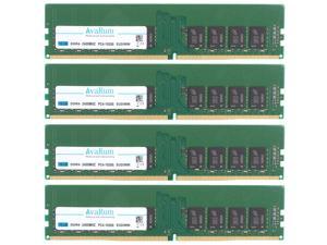 64GB 4x16GB DDR4-2400MHz PC4-19200 2Rx8 ECC Unbuffered EUDIMM Memory by Avarum RAM