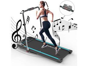 CITYSPORTS Treadmill for Home,Under Desk Treadmill Portable Walking Pad,Bluetooth Built-in Speakers, Adjustable Speed, LCD Screen & Calorie Counter, Ultra Thin and Silent, Intended for Home/Office