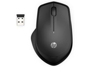 HP 280 Silent Wireless Mouse  Ergonomic RightHanded Design  24GHz USB Wireless Connection  MultiSurface Technology 1600 DPI Optical Sensor  Win Chrome Mac OS  Up to 18Month Battery Life