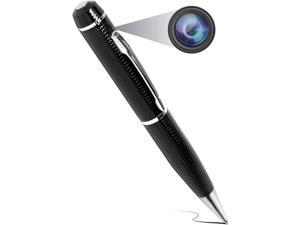 Hidden Spy Camera Pen Camera HD 1080P Mini Spy Pen Camera with Video Recorder Nanny Cam Hidden Secret Pen Camera for Security Business Conference