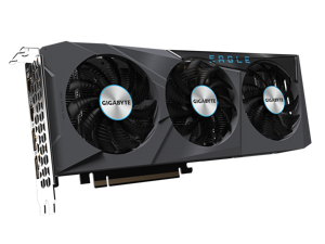 GIGABYTE Radeon RX 6600 XT EAGLE 8G WINDFORCE 3X Cooling System, 8GB 128-bit GDDR6, GV-R66XTGAMINGOC PRO-8GD Video Card GIGABYTE Radeon RX 6600 XT EAGLE 8G WINDFORCE 3X Cooling System, 8GB 128-bit GDDR6, GV-R66XTGAMINGOC PRO-8GD Video Card
