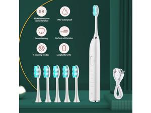 Sonic Toothbrush Kid Electr Electric Toothbrush Adult IPX7 Waterproof Replaceable Cepillo Electrico Whitening Teeth Brush Timer