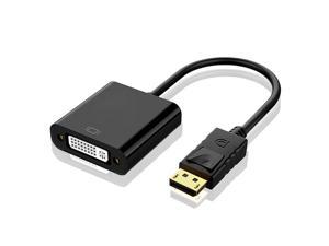 1080P DisplayPort DP to DVI Adapter DP Male to DVI Female cable Converter DP to DVI video adapter For Monitor Projector Display