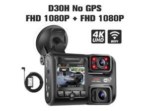 REDTIGER Dash Cam for Cars,4K UHD 2160P Car Camera Front, Wi-Fi GPS,3.16  LCD Screen,Night Vision,170° Wide Angle,WDR,G-Sensor,24H Parking Monitor,  Support 256GB Max 