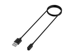 1m USB Fast Charging Cable for Huawei Band 6 ProHuawei Watch FitChildren Watch 4XHonor Watch ES Bracelet Charger Cord WireBlack