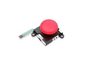 3D Analog Joystick thumb Stick grip Cap Button Key Module Control Repair Tool for Switch Lite NS Mini JoyCon ControllerRed