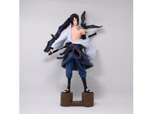 Anime Naruto Uchiha Tattoo Curse Seal PVC Action Figure Collectible Model Doll Toy 27cm
