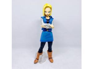 Anime Ball Z Android 17 18 Standing PVC Action Figure Collectible Model Doll Toy 23cmB