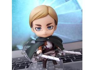 Anime Attack On Titan Erwin Smith Clay PVC Action Figure Collectible Model Doll Toy 10cm 775