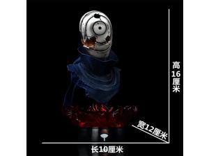 Anime Naruto Uchiha Obito Madara Bust PVC Action Figure Collectible Model Doll Toy 16cmB