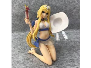 Anime Sword Art Online Alice Synthesis Thirty Swimsuit PVC Action Figure Collectible Model Doll Toy 13cm