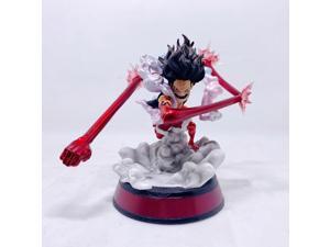 Anime One Piece D Luffy Big Hands Fighting PVC Action Figure Collectible Model Doll Toy 12cmB