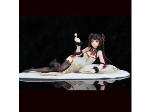 Anime Date A Live Kurumi Nightmare Cheongsam Prone Position PVC Action Figure Collectible Model Doll Toy 8cmB