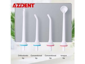 AZDENT 5 Jet Tips Nozzles for WF-102 Portable Oral Irrigator Water Dental Flosser Tooth Cleaner Water Jet Floss Teeth Pick