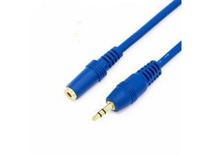 Headphone audio extension cable DC35mm male to female extended phone laptop speaker AUX plug15MDC35 M TO F 1PCS