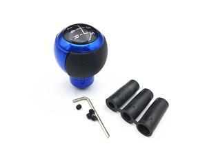 Car Leather Personality Gear Shift Head Manual Gear Lever Knob Modified Handball Head Metal 5 Gears with Gears Car Leather Personality Gear Shift Head Manual Gear Lever Knob Modified Handball Head Metal 5 Gears with Gears