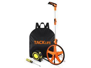 TACKLIFE MMW01-Distance Measuring Wheel, 3-sections Folding Portable Collapsible 0-9,999ft Measure Wheel Tool in Feet&Inch,Mechanical Counter Rolling Precision Measuring Devices with Cloth Backpack TACKLIFE MMW01-Distance Measuring Wheel, 3-sections Folding Portable Collapsible 0-9,999ft Measure Wheel Tool in Feet&Inch,Mechanical Counter Rolling Precision Measuring Devices with Cloth Backpack