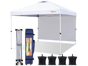 TACKLIFE TLZP01HD-Outdoor Lightweight Instant Pop up Canopy White TACKLIFE TLZP01HD-Outdoor Lightweight Instant Pop up Canopy White