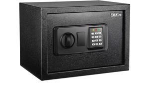 TACKLIFE HES25A-Safe Box 0.5 Cubic Feet Digital Lock Box with Instruction Light for Money Safe Cash Jewelry Passport Gun Security TACKLIFE HES25A-Safe Box 0.5 Cubic Feet Digital Lock Box with Instruction Light for Money Safe Cash Jewelry Passport Gun Security