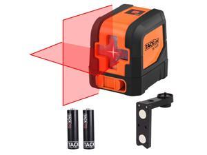 TACKLIFE SC-L01-50 Feet Laser Level Self-Leveling Horizontal and Vertical Cross-Line Laser - Magnetic Mount Base and Carrying Pouch, Battery Included