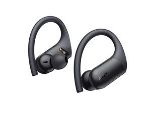 AUKEY True Wireless Earbuds Sports, Bluetooth Earbuds with Earhooks, Wireless & USB-C Charging, in-Ear Detection, aptX HiFi Sound & CVC 8.0 Mics, IPX8 Waterproof, 35H Playtime for Running, Workouts AUKEY True Wireless Earbuds Sports, Bluetooth Earbuds with Earhooks, Wireless & USB-C Charging, in-Ear Detection, aptX HiFi Sound & CVC 8.0 Mics, IPX8 Waterproof, 35H Playtime for Running, Workouts